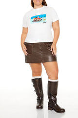 Plus Size Popeye Christmas Baby Tee - Forever 21