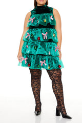 Plus Size Christmas Tree Holiday Dress - Forever 21