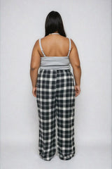 Plus Size Plaid Flannel Pajama Pants - Forever 21