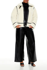 Plus Size Faux Leather Pants - Forever 21