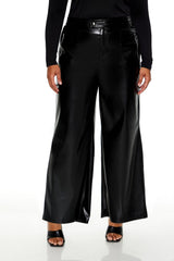 Plus Size Faux Leather Pants - Forever 21