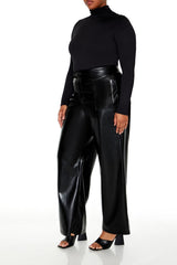 Plus Size Faux Leather Pants - Forever 21