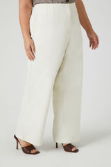 Plus Size High-Rise Straight Pants - Forever 21