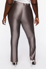 Plus Size Split Hem Leggings - Forever 21