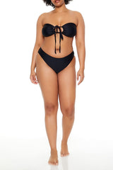 Plus Size Cheeky Bikini Bottoms - Forever 21