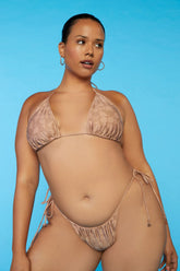 Plus Size Sports Illustrated Geo Print Bikini Bottoms - Forever 21