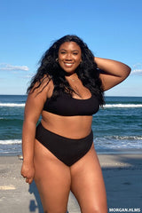 Plus Size Ribbed Bikini Top - Forever 21