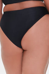 Plus Size Cheeky Bikini Bottoms - Forever 21