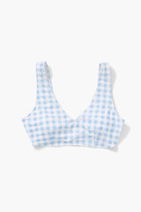 Plus Size Gingham Bralette Bikini Top - Forever 21