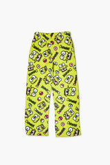 Girls Hello Kitty & Friends Keroppi Fleece Pajama Pants (Kids) - Forever 21