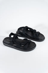 Knotted Platform Sandals - Forever 21