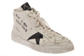 High Top Sneakers with Script Detail - Forever 21