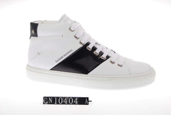 Costume National Logo Stripe High Top Sneaker - Forever 21