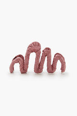 Ribbon-Wrapped Claw Hair Clip - Forever 21