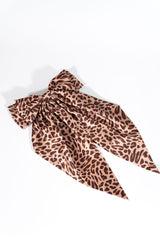 Printed Bow Hair Clip - Forever 21