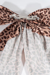 Printed Bow Hair Clip - Forever 21