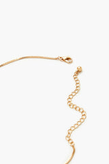 Rhinestone Cross Pendant Necklace - Forever 21