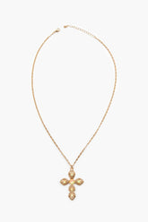 Iridescent Cross Pendant Necklace - Forever 21