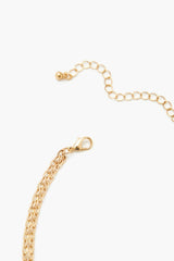 Layered Faux Gem Cross Necklace - Forever 21