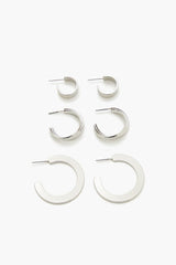 Smooth Multi-Hoop Earring Set - Forever 21