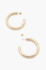 Smooth Hoop Earrings - Forever 21