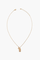 Star & Dog Tag Charm Necklace - Forever 21