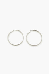Etched Hoop Earrings - Forever 21