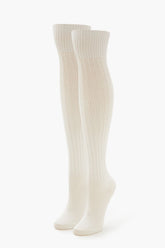 Ribbed Over-the-Knee Socks - Forever 21