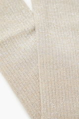 Ribbed Lettuce-Edge Crew Socks - Forever 21