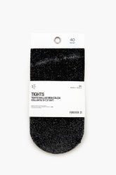 Glitter Knit Tights - Forever 21