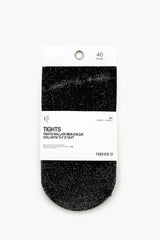 Glitter Knit Tights - Forever 21