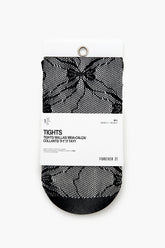 Netted Bow Fishnet Tights - Forever 21