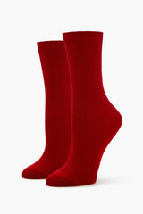 Ribbed Crew Socks - Forever 21