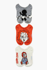 Chucky Ankle Socks Set - 3 pack - Forever 21