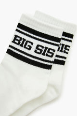 Big Sis Lil Sis Crew Socks Set - 2 pack - Forever 21