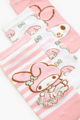 My Melody Ankle Socks Set - 3 pack - Forever 21