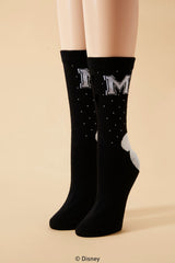 Disney Mickey Mouse Rhinestone Crew Socks - Forever 21
