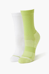 Textured Crew Socks Set - 2 pack - Forever 21