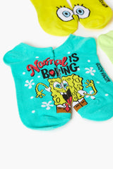 SpongeBob SquarePants Ankle Socks Set - 5 pack - Forever 21