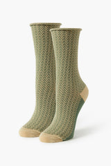 Herringbone Crew Socks - Forever 21