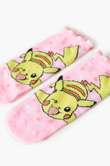 Pikachu Ankle Socks - Forever 21
