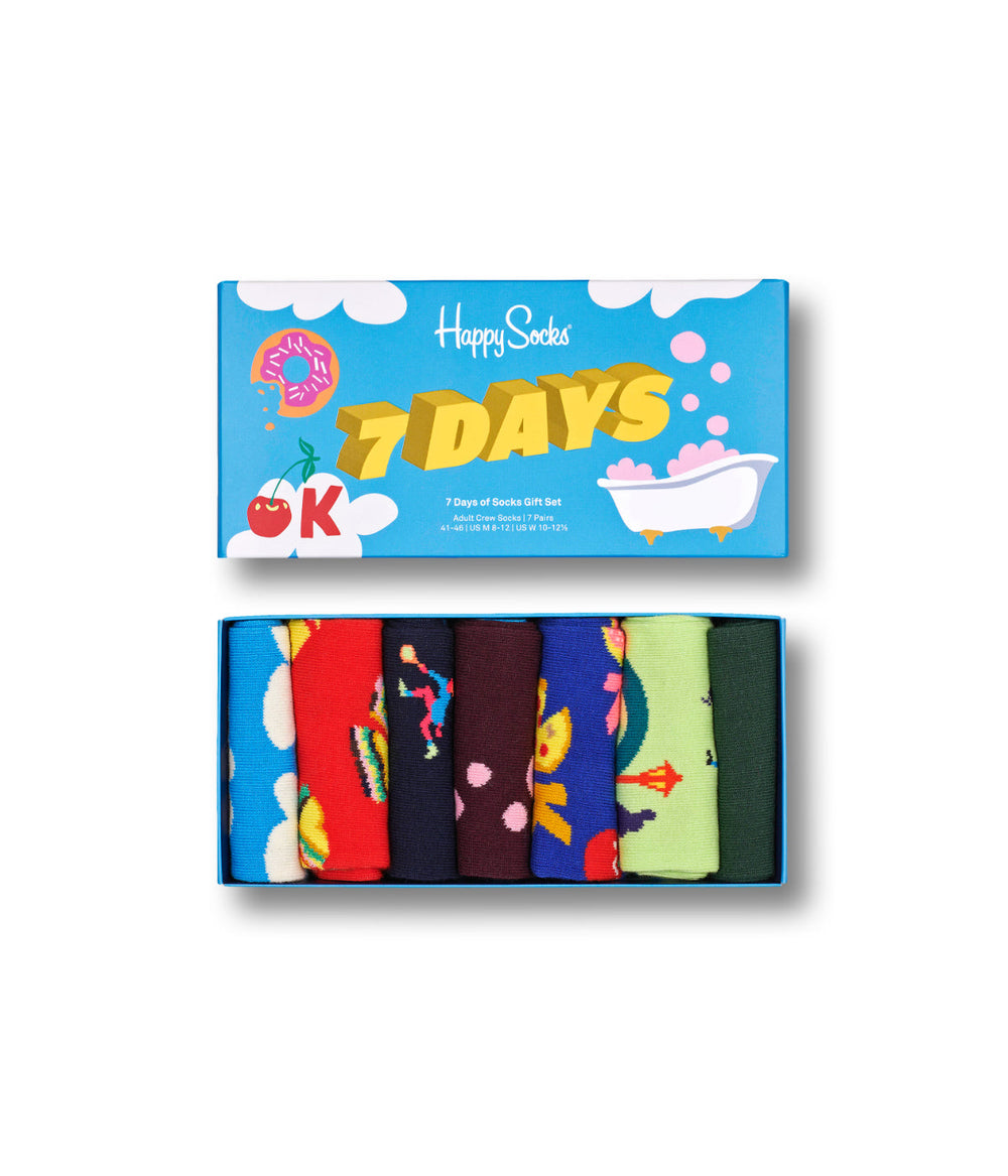 7-Pack 7 Days Socks Gift Set Multi - Forever 21