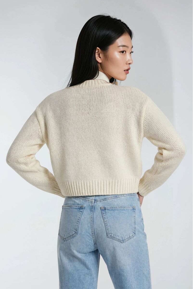 Heart Print Cropped Cardigan | Forever 21 Womens