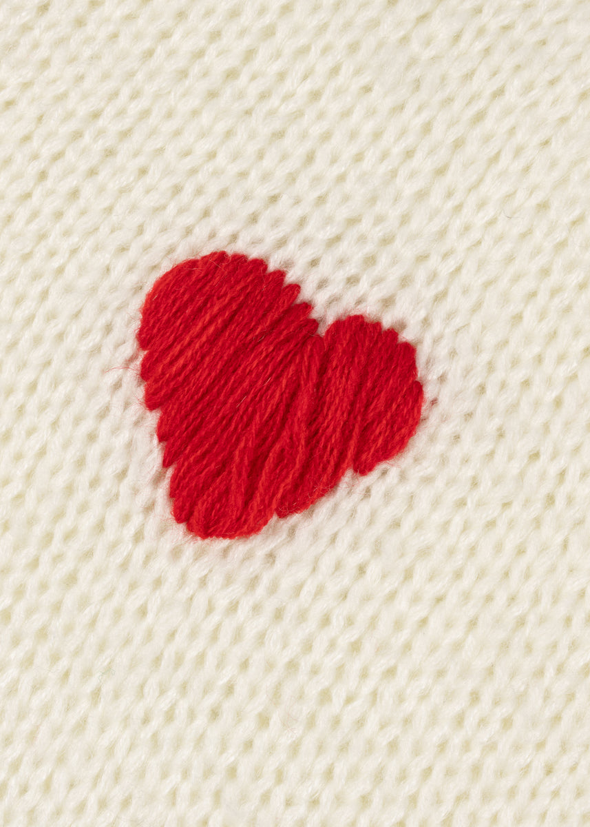 Heart Print Cropped Cardigan | Forever 21 Womens