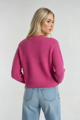 Floral Appliqué Knit Cardigan Sweater | Forever 21 Womens