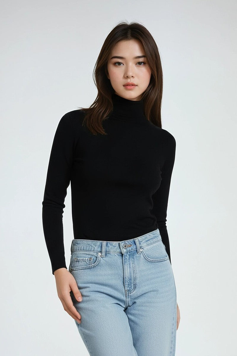 Long-Sleeve Turtleneck Sweater | Forever 21 Womens