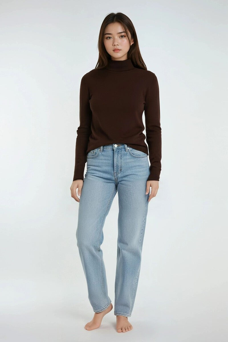 Long-Sleeve Turtleneck Sweater | Forever 21 Womens