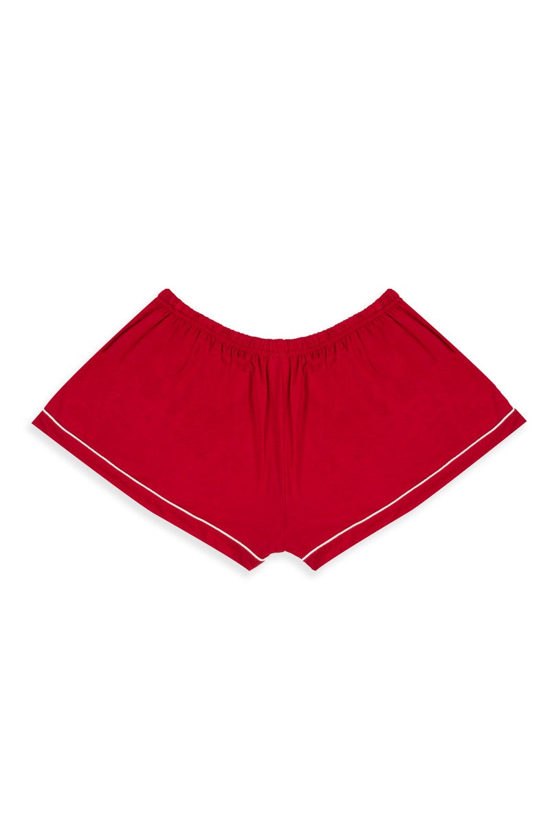 Piped-Trim Top & Shorts Pajama Set | Forever 21 Womens