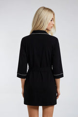 Piped-Trim Modal Robe | Forever 21 Womens