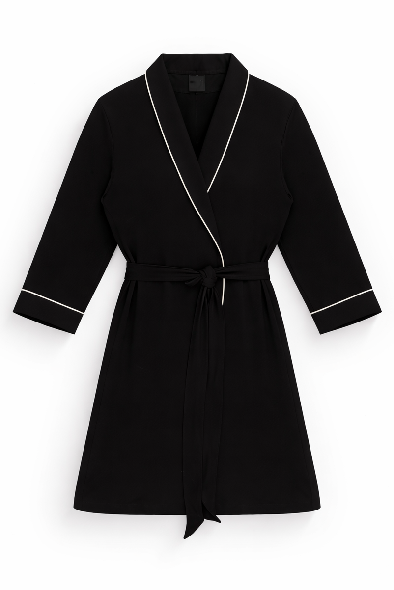 Piped-Trim Modal Robe | Forever 21 Womens